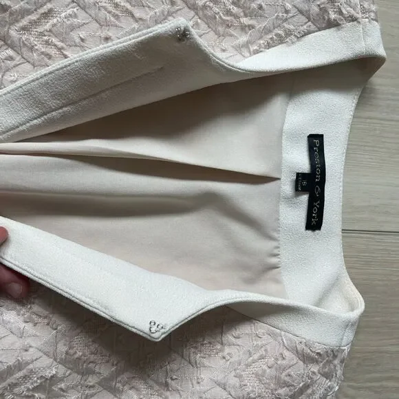 Preston & York 2 piece Blazer Suit & Skirt 18 Formal Career Office Oldmoney - Picture 12 of 16